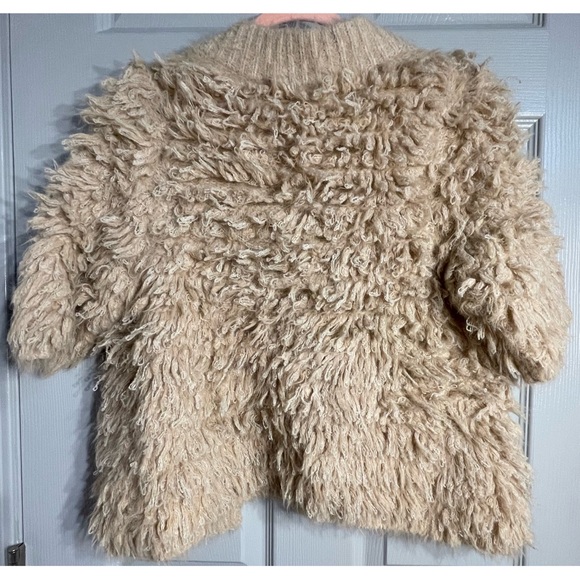 Anthropologie Knitted and Knotted Talah Shag Cardigan Sweater NWT Size XS - Picture 11 of 13